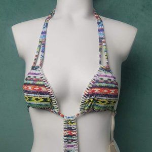 Halter triangle one-piece Monokini Ale Alessandra